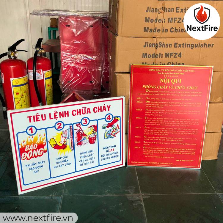 Tiêu lệnh chữa cháy Tiêu lệnh chữa cháy
