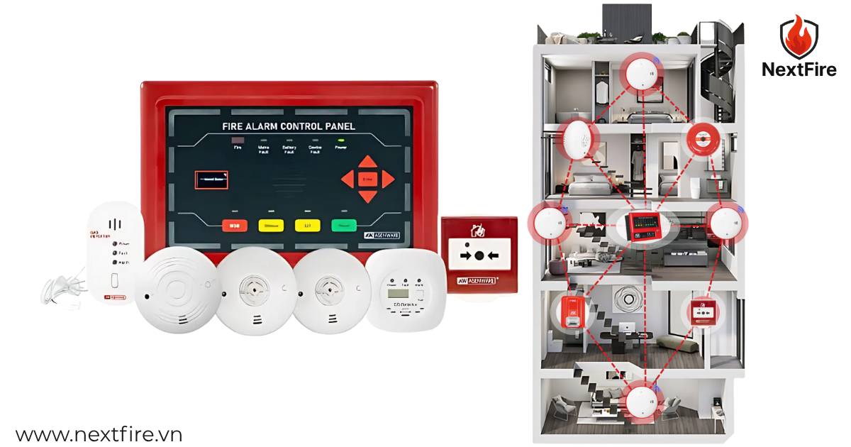 Các Loại Hệ Thống Báo Cháy: Phân Loại, Cấu Tạo & Ứng Dụng Thực Tế