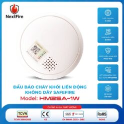 Đầu báo cháy khói liên động không dây SAFEFIRE HM2SA-1W