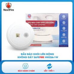 Đầu báo cháy khói liên động không dây SAFEFIRE HM2SA-1W