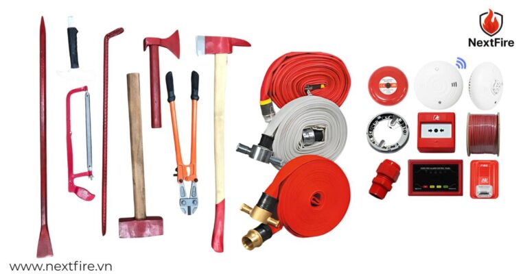 Dụng Cụ Chữa Cháy: Danh Sách Cần Có, Công Dụng & Báo Giá Mới Nhất 2025