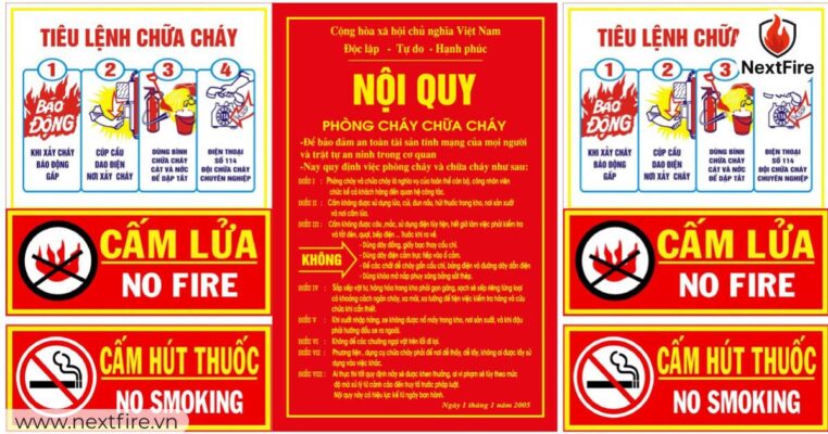 Tiêu Lệnh Cháy: Nội Dung, Ý Nghĩa & Quy Định Treo Tại Cơ Sở