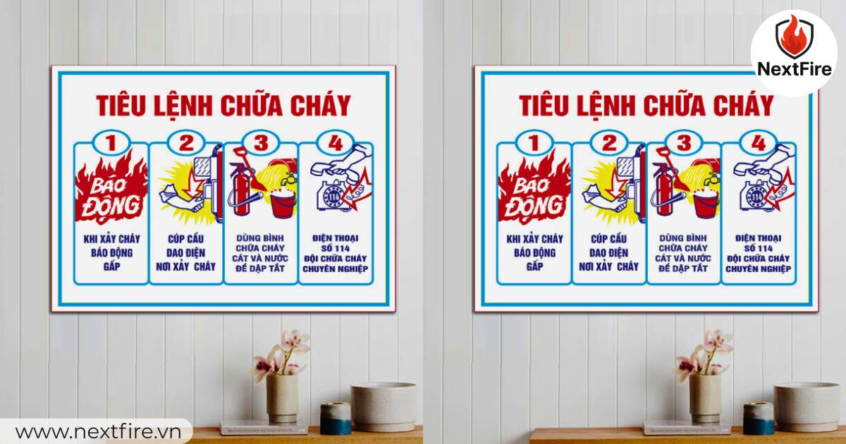 Bộ Tiêu Lệnh Chữa Cháy – Quy Định, Nội Dung Và Vai Trò Trong Công Tác PCCC